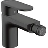 Hansgrohe Vernis Blend maišytuvas bidė su ištraukiamu koteliu, matinis juodas
