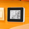 Haofy meteorologijos stotis, belaidė Lcd orų prognozės meteorologijos stotis skaitmeninis žadintuvas vidaus lauko termometras higrometras su Lcd ekranu su apšvietimu ir išoriniu jutikliu