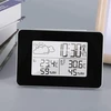 Haofy meteorologijos stotis, belaidė Lcd orų prognozės meteorologijos stotis skaitmeninis žadintuvas vidaus lauko termometras higrometras su Lcd ekranu su apšvietimu ir išoriniu jutikliu