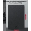 Hapbear jogos kilimėlis xxl itin didelis platus sportinis kilimėlis treniruoklių kilimėlis neslystantis 213 cm x 152 cm / 305 cm x 183 cm / 366 cm x 183 cm x 8 mm storio, didelio tankio itin patvarus pvc, gimnastikos kilimėlis, tinkamas avėti su batais
