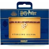 Harry potter sidabrinė apyrankė su kristalų žaibo simboliu ir akinių pakabuku - vienas dydis - sidabro