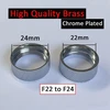Hatoolha® žalvarinis 24 mm vidinis sriegis į 22 mm maišytuvo adapterio aeratoriaus jungtis praustuvo maišytuvo aeratoriui