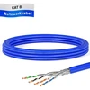 Hb-digital 5 m Cat 8.1 tinklo kabelis, instaliacinis kabelis, duomenų kabelis, ethernet, lan kabelis cat.8, iki 40 gbit/s, varinis s/ftp, 2000 mhz, pimf, lszh cat8, be halogenų, atitinka rohs, awg 22/1, mėlynas