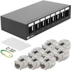 Hb-digital 8 prievadų tinklo paskirstymo skydelis Cat 7 Stp 10 Gbps