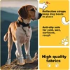 Hcpet šunų letenų apsaugos batai, kvėpuojantys šunų batai su atšvaitinėmis juostelėmis, šuniukų batai mažiems šunims lauke, neslystantys šunų sniego batai, 4 vnt.