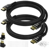 Hdmi 2.0 Kabelis 4k Ultra Hd 5m, 2 vnt., pintas, paauksuotas