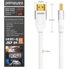 Hdmi 2.1 kabelis 2m, 8k 60hz, 4k 120hz, 48gbps