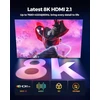Hdmi 2.1 Kabelis 8k, 2m, 48gbps, Earc, Hdr10, Dolby Atmos