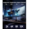 Hdmi 2.1 Kabelis 8k, 2m, 48gbps, Earc, Hdr10, Dolby Atmos