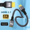 Hdmi 2.1 prailginimo laidas 8k 60hz 4k 120hz 48gbps 1.5m