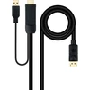 Hdmi į Displayport keitiklio laidas, 1.8m, juodas