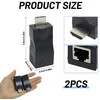 Hdmi į Rj45 tinklo ilgintuvas, 30m, 4k