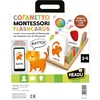 Headu Montessori Lavinamosios Kortelės 120 Kalbančių Kortelių Vaikų Įgūdžių Ugdymui It59919 Edukacinis Žaidimas Vaikams 2-4 Metų Pagaminta Italijoje
