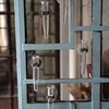 Heallily 8 vienetų orchidėjų mėgintuvėliai su siurbtuku gėlių mėgintuvėliai vandens mėgintuvėliai plastikiniai mėgintuvėliai stiklinė gėlių vaza sieninė vaza plastikiniai skaidrūs mėgintuvėliai