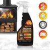 Heatfire Priemonė židinių Stiklams valyti, stiprios putos, skirtos židinių stiklams, 0,5 l