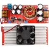 Heemol Dc-dc Boost konverterio modulis 1200w 20a Dc10-60v automobilinis nuolatinės srovės stiprintuvas su aušinimo ventiliatoriumi