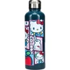 Hello Kitty Paladone Sanrio gertuvė, oficialiai licencijuota, rožinė ir mėlyna, spalvinga, metalinė, nepralaidi, tinka standartiniams puodelių laikikliams, dovana ir biuro dekoracija