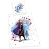 Herding Disney's Frozen 2 patalynės komplektas, pagalvės užvalkalas 80 x 80 cm, antklodės užvalkalas 135 x 200 cm, su lygiu užtrauktuku, 100% medvilnė/renforcé