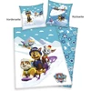 Herding Paw Patrol patalynės komplektas, pagalvės užvalkalas 80 x 80 cm, antklodės užvalkalas 135 x 200 cm, su praktišku užsegimu sagomis, 100% medvilnė/flanelė