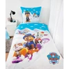 Herding Paw Patrol patalynės komplektas, pagalvės užvalkalas 80 x 80 cm, antklodės užvalkalas 135 x 200 cm, su praktišku užsegimu sagomis, 100% medvilnė/flanelė