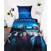 Herding Riverdale reversible patalynės užvalkalų komplektas, pagalvės užvalkalas 80 x 80 cm, antklodės užvalkalas 135 x 200 cm, cotton/renforcé, įvairiaspalvis