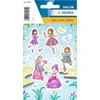 Herma 15455 lipdukai fėjos princesė mažas didelis rinkinys iš 27 mergaičių lipdukų su undinės elfų motyvu, vaikiški lipdukai nuotraukų albumui, dienoraščiui, poezijos albumui, scrapbooking'ui, gimtadienio dekoracijoms, laiškams