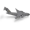 Herpa U.s. Air Force Boeing C-17a Globemaster Iii - 437th Airlift Wing Spirit of The Candy Bomber Miniatiūrinis 1:500 mastelio kolekcinis modelis be pagrindo, metalinis