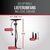 Heyner® 216300 rankinis oro siurblys su manometru Juodas Edition