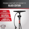 Heyner® 216300 rankinis oro siurblys su manometru Juodas Edition