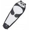 Highlander Outdoor Creature Kids Panda 300 miegmaišis - Juodas