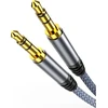 Highwings 3.5mm Aux kabelis, 1.2m, stereo, nailono pynė