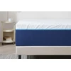 Hiimgo 7 zonų šaltojo putplasčio čiužinys, 18 cm aukščio 180 x 200 cm, kietumas 3 ir 4 (h3 ir h4), ergonomiškas čiužinys, kvėpuojantis valcuotas čiužinys su nuimamu audinio užvalkalu