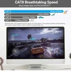 Hiipeak Lan Cat 8 tinklo kabelis 1 m 2 m 3 m 5 m 10 m 15 m 20 m 30 m Lan kabelis Cat 8 ethernet kabelis interneto kabelis plokščias su 40 Gigabit/s ir 2000 Mhz, baltas