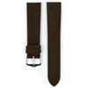 Hirsch unisex laikrodžio apyrankė, nubuko oda, modelis Osiris, 20 mm