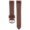 Hirsch xl vyriškas laikrodžio dirželis saddle odos modelis liberty 22 mm