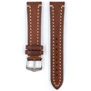 Hirsch xl vyriškas laikrodžio dirželis Saddle Leather Model Liberty 20 mm