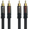 Hitachi 2rca - 2rca Nakamichi stereo cinch Hq Ofc kabelis 5m