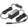 Hky 65w 12v-24v transporto priemonės Usb C maitinimo šaltinis 2.6 metrų ilgio Lenovo nešiojamojo kompiuterio įkrovimo laidas Usb C, skirtas Lenovo Thinkpad X1 Carbon T480 T480s T490 T490s T580 T14 X380 Yoga C740 720 730 910-13ikb Chromebook