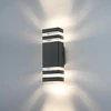 Hlfvlite led lauko sieninis šviestuvas ip65, gu10, šviečiantis į viršų ir apačią, 6500 k, skirtas namo sienai, terasai