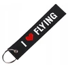 Hlo raktų pakabukas I Love Flying - raktų pakabukas | Originalus