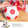 Hmf 4790-05 Taupyklė Futbolas Odos išvaizda 15 cm Skersmuo Mėlyna Balta