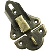 Hmf 6495 Vintage įtempimo užraktas su spynos kilpele, 35 x 50 mm, bronzos spalvos