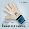 Ho soccer trainer arena mėlyni vartininko pirštinės, unisex, vaikams, mėlyna/juoda, 6