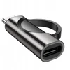 Hoco adapteris Type-c (vyriškas) į Type-c (moteriškas) su ekranu 5a 100w Ua32 c
