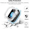 Holilo 2 dėklų rinkinys, skirtas imoo Watch Phone Z1, visapusiškai apsauginis dėklas, pilnai dengiantis apsauginis dėklas, itin plonas, atsparus įbrėžimams, apsauginis dėklas, skaidrus