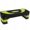 Homcom Aerobikos stepp platforma, reguliuojamas aukštis 10/15/20 cm, žalia