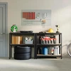 Home Discount 5 aukštų virtuvės lentyna, 875 kg, juoda