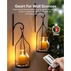 Homemory 12 Led arbatinių žvakių rinkinys 5,5 x 5,2 cm su nuotoliniu valdymu, beliepsnės mirgančios žvakės su baterijomis ir laikmačiu, šilta balta spalva vestuvėms, vakarėliams, festivaliams, kalėdinėms dekoracijoms