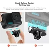 Objektyvas Honbobo magnetinis laikiklis gopro hero 13 juodas kamerai, gopro magnetinio uždarymo laikiklis (hero13 juodas), greito atlaisvinimo adapterio priedai šalmui/krūtinei/galvai/dviračiui/motociklui/automobiliui/asmenukių lazdai/trikojui