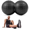 Hop Sport Dvigubas masažinis kamuoliukas lacrosse Eva, skirtas pratimams, lengvas, kietas, pilates